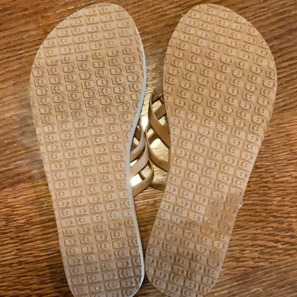 Sanuk Light Brown Sandals - Picture 2 of 3